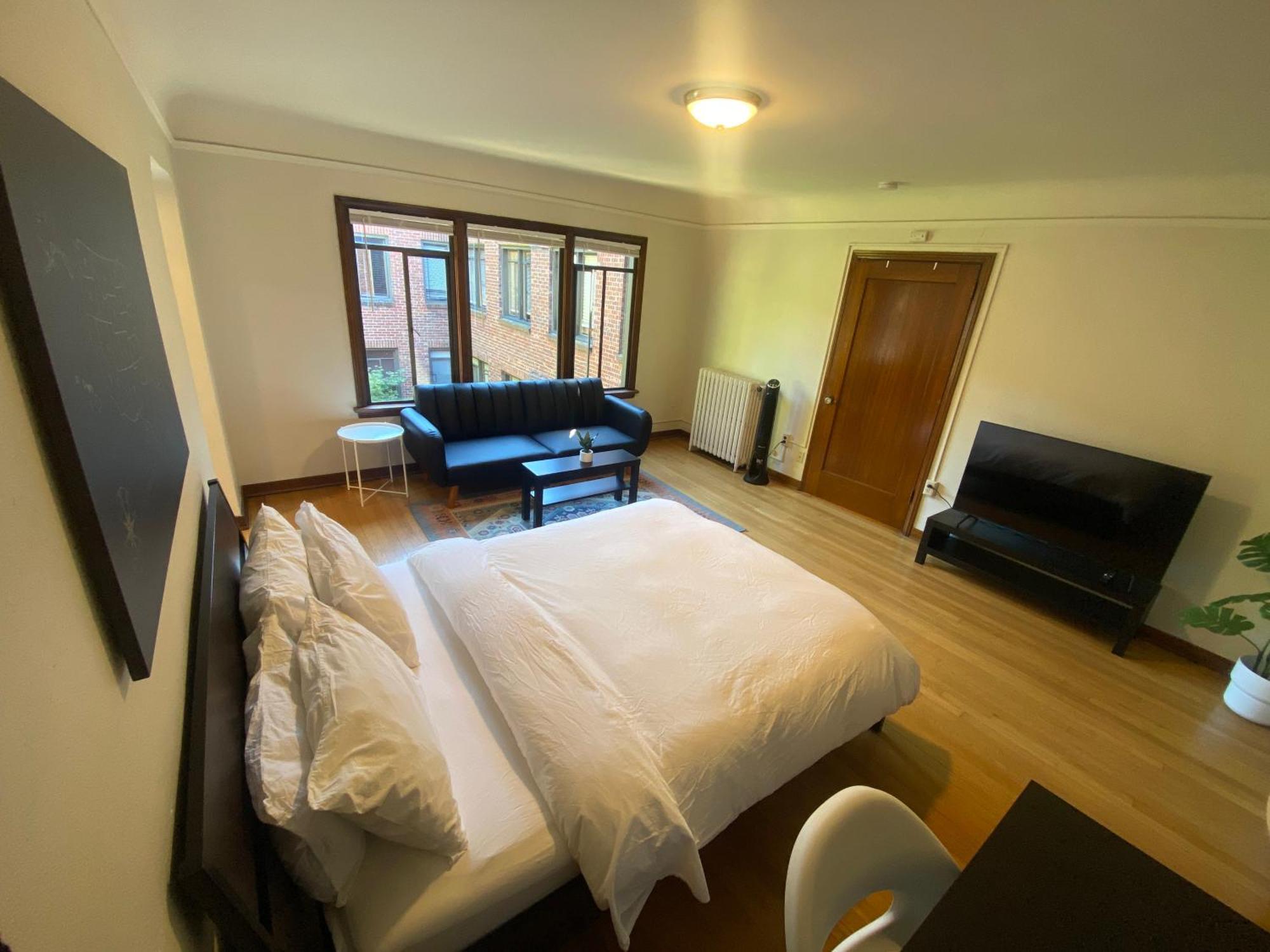 Furnished Apartments - Climate Pledge Arena Next Door Seattle Dış mekan fotoğraf